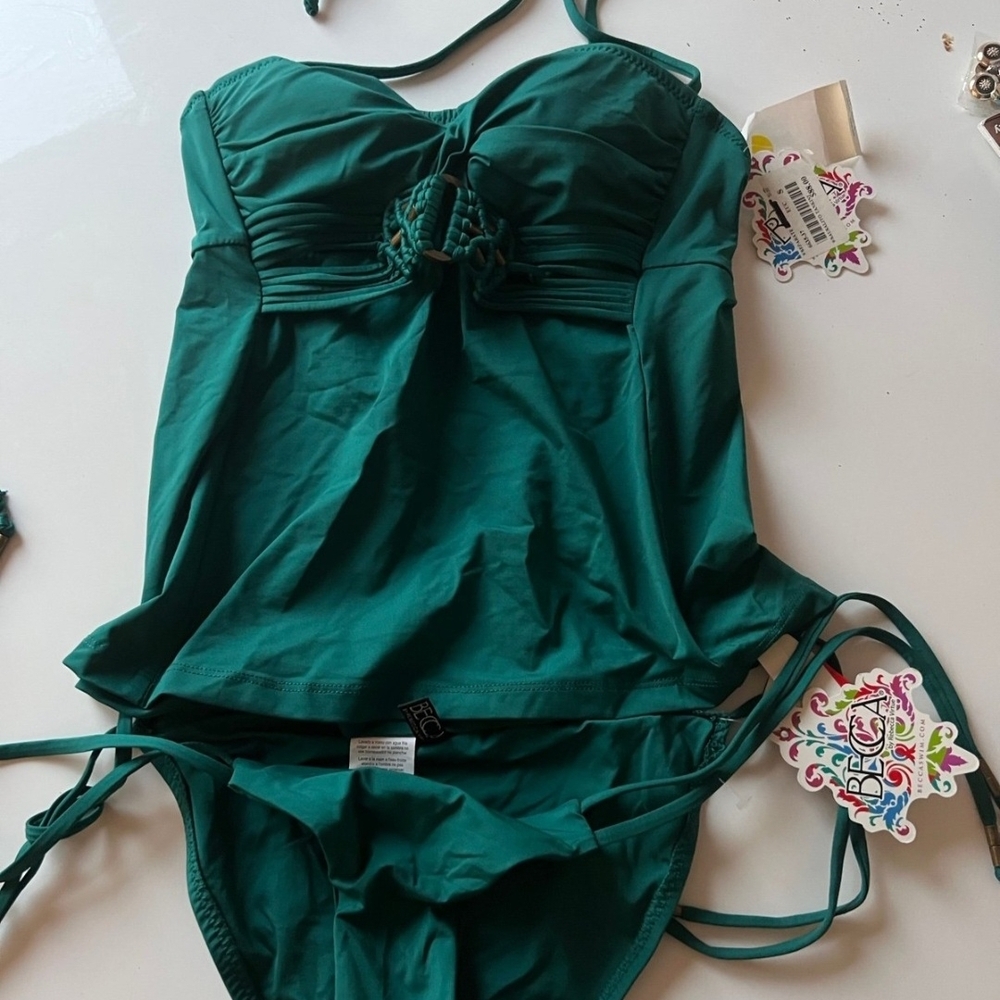 BECCA Green Tankini S